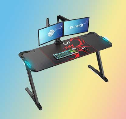 best home office desk for mulitple monitors UK