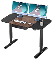 dual monitor desks