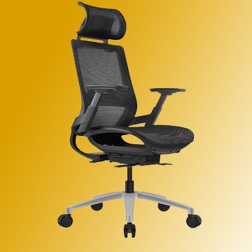 best tall ergonomic office chair for large person with back pain uk
