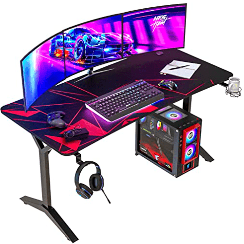 best gaming desk uk for 3 monitors