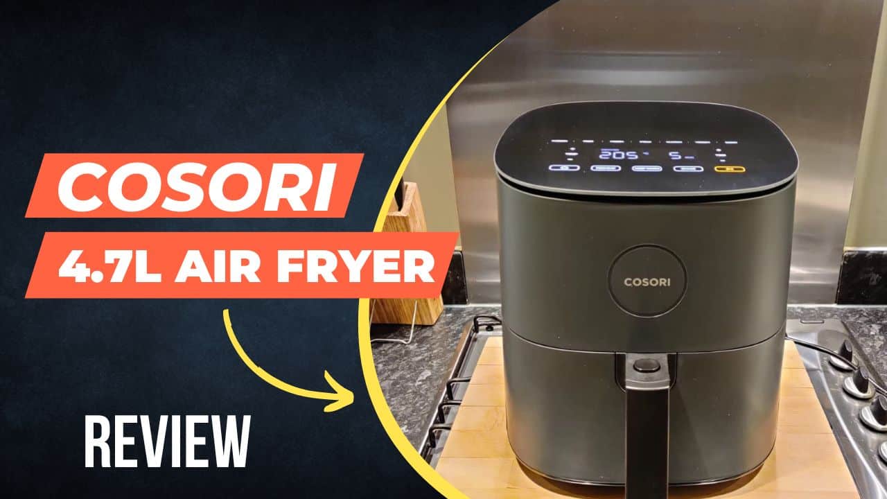 cosori 4.7l air fryer review uk