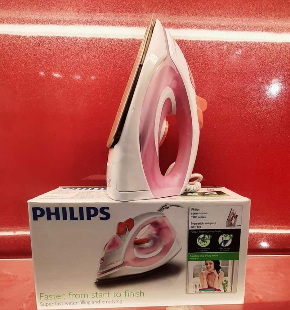 unboxing philips steam iron package arrival at our home