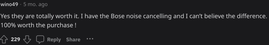 bose qc35 noise cancelling headphones worth by redditors