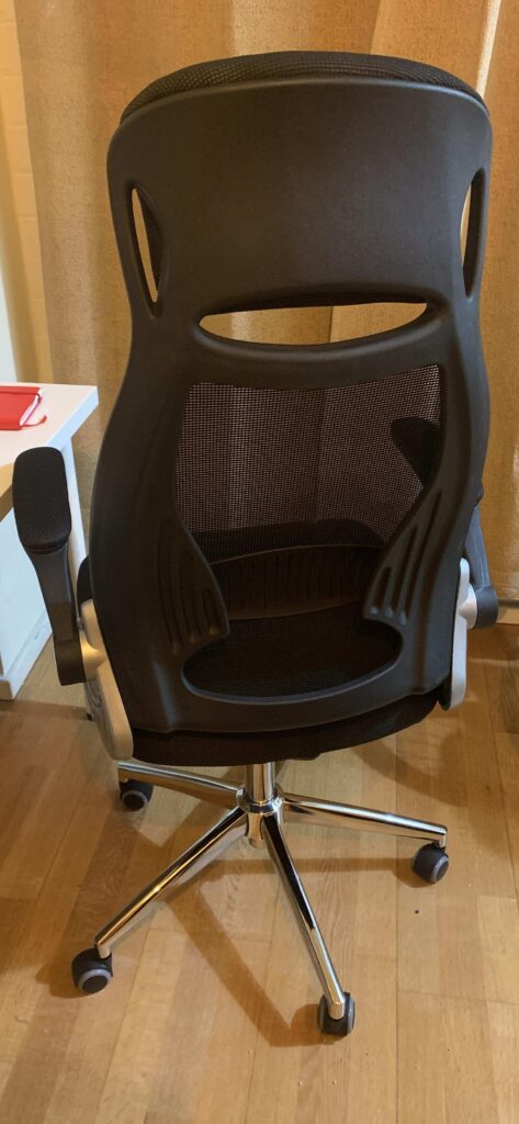 view of songmics obn86bk office chair review testing chair comfort for several months