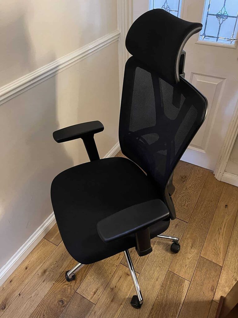 view of ticova office chair review first impression with minor changes