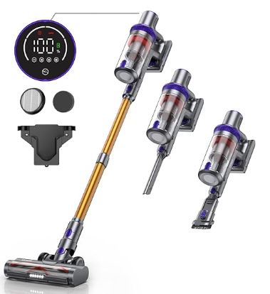 laresar elite 3 lightweight cordless vacuum cleaner for elderly uk
