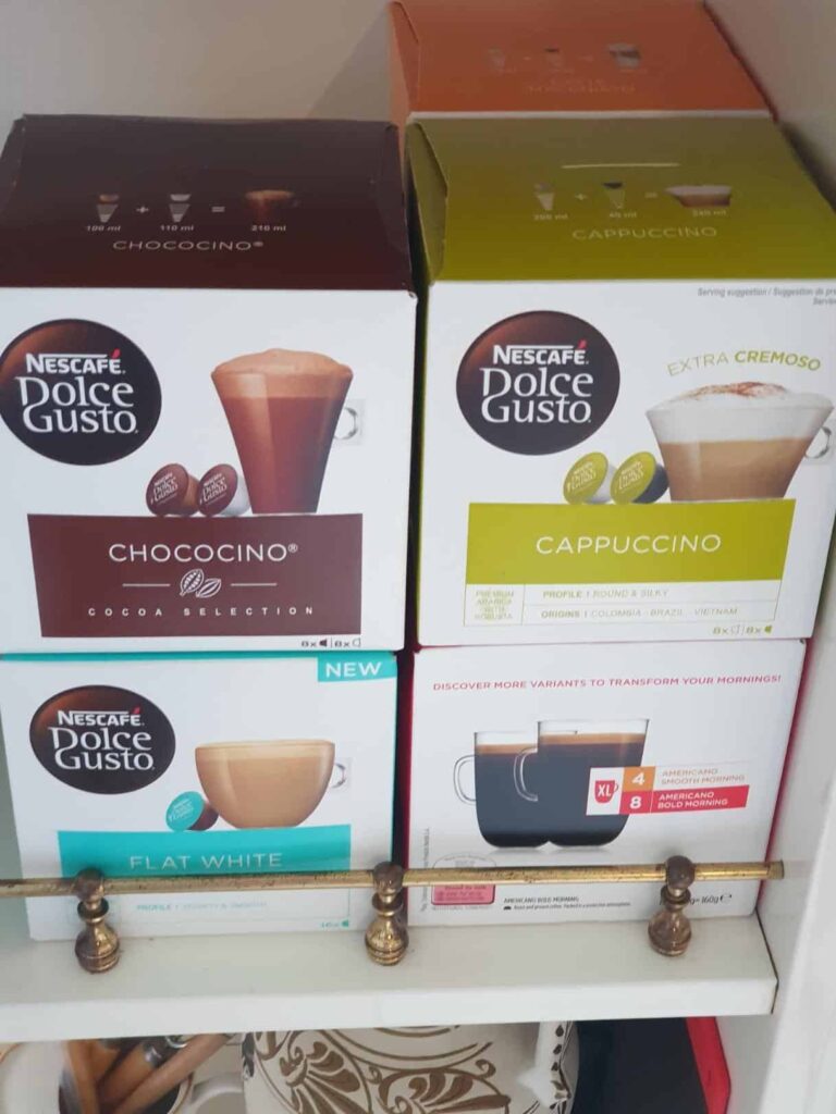view krups nescafe dolce gusto coffee machine under 100 unboxing purchased package arrival at home testing experience