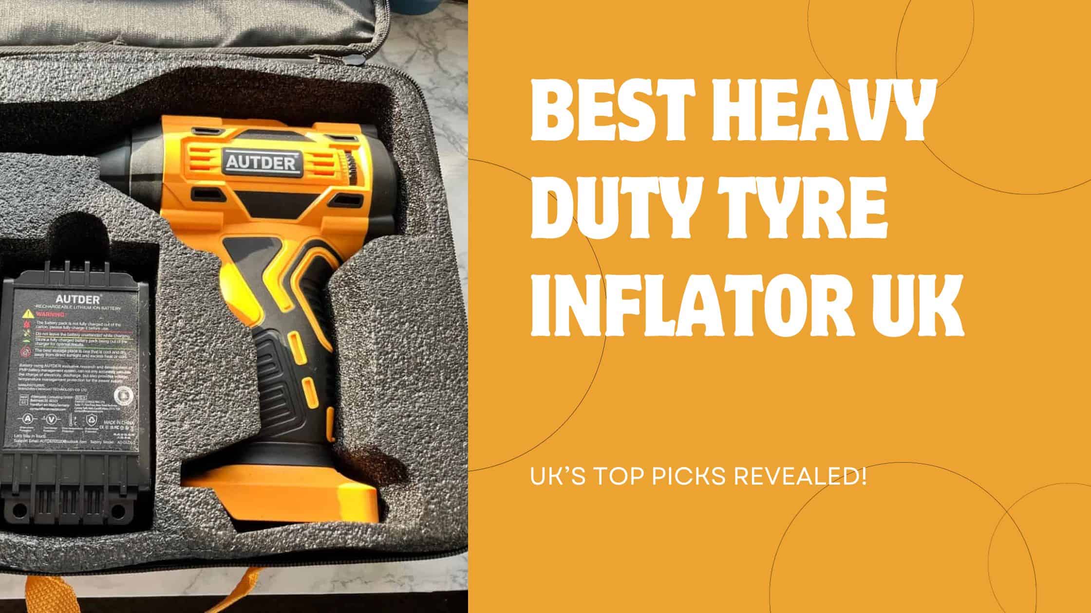 best heavy duty tyre inflator uk