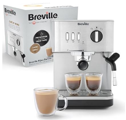 breville bijou cheap espresso machine under 100 uk
