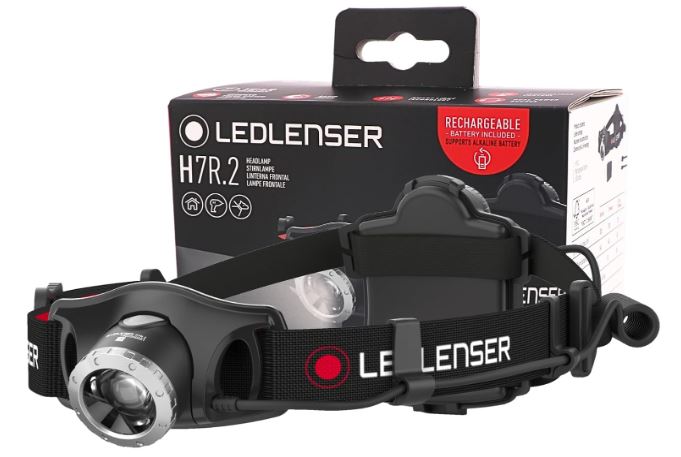 ledlenser h7r.2 rechargeable head torch for work uk