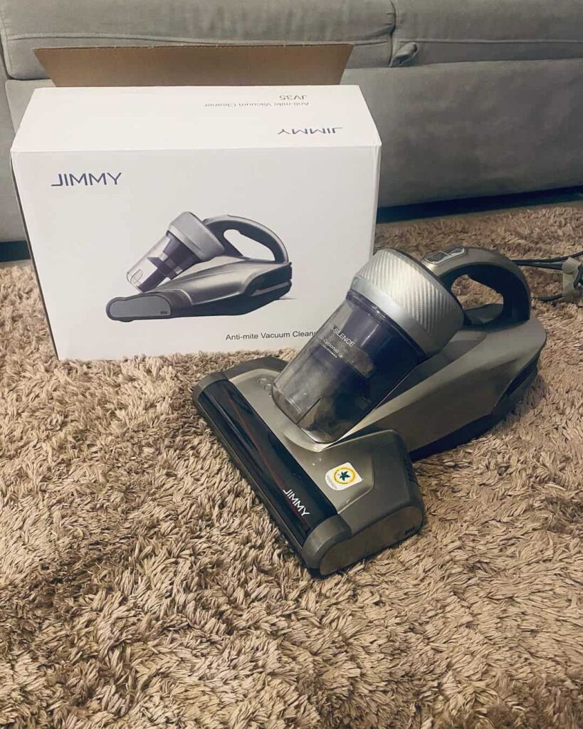 view jimmy jv35 bed mattress vacuum cleaner uk tried and tested for several week unboxing purchased package arrival at home testing experience