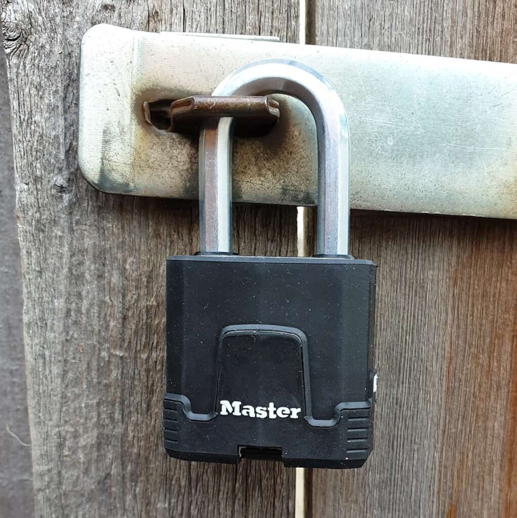 view of master lock heavy duty padlock uk tried and tested for several week unboxing purchased package arrival at home testing experience